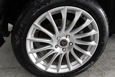 Alloy wheel refurbishment