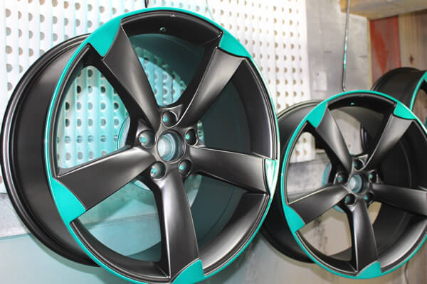 Alloy wheel refurbishment