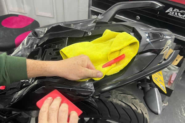 Motorbike detailing