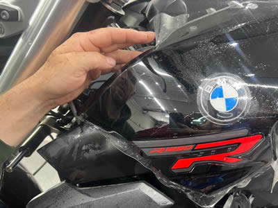 Motorbike detailing
