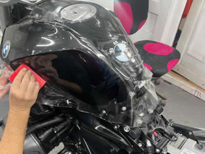 Motorbike detailing